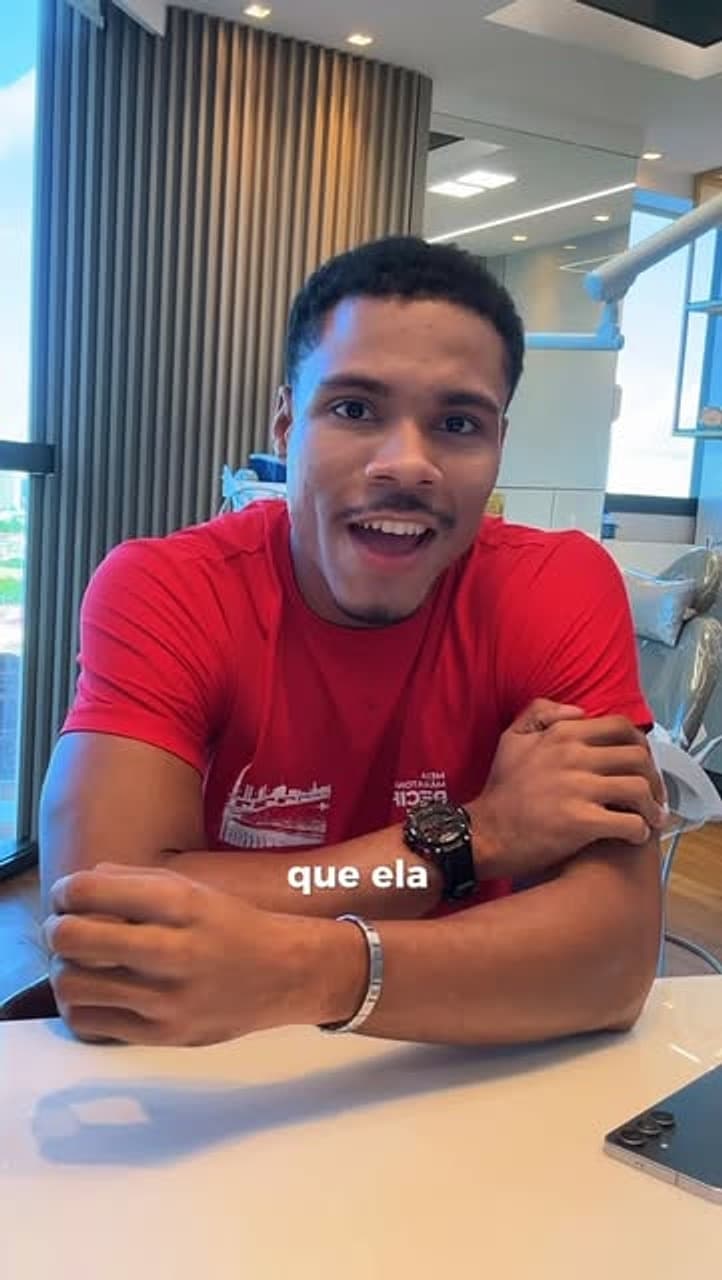 Depoimento em vídeo de paciente real, no Instagram
